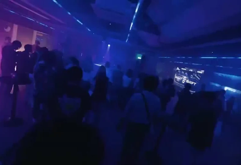 Aptos, Evening gathering; frame from the archived IUM project film. Source: https://iumlabs-web.vercel.app/media/home-video/aptos.mp4