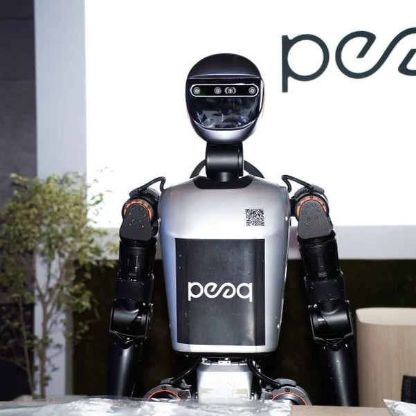 Korea Blockchain Week · Humanoid demonstration